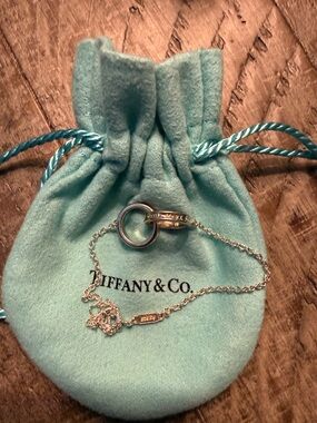 Tiffany & Co. Silver Interlocking Ring Bracelet